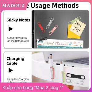 [COD] MADOU2 2 3 6pcs từ tính đa chức năng Silicone có thể điều chỉnh bút đứng máy tính bảng cố định cảm ứng Bút clip cho văn phòng phụ kiện tổ chức