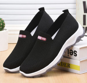Sepatu Wanita Fashion Korea Nylon Sneakers Casual Fashion Import YSP63