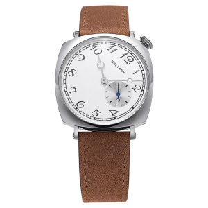 Baltany Quartz 1921 Watches Man S4072 Affordable Reminiscent Wristwatches Sapphire Crystal Sapphire Crystal Square Dress Watch