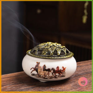 AW กระถางธูปเซรามิก ที่วางกำยาน minimal เซรามิค วัสดุคุณภาพทนร้อนได้ดี incense burner