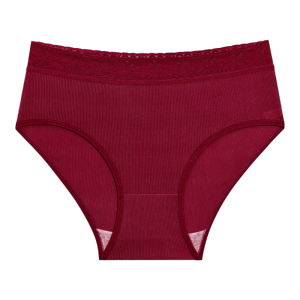 FINETOO กางเกงขาสั้นแม่ขนาดใหญ่ประดับลูกไม้หลายสีให้เลือกนุ่มสบายและ S-2XL ชุดชั้นในยางยืด