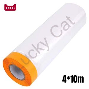 SG [In Stock]Furnituredust cover plastic film cover floor household item (2.8*20m/4.5*20m)