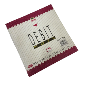 [Clear Stock-Old Product] Chee Wah Debit Note Book (2 Ply x 25 Sheets)