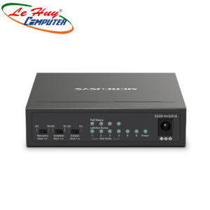 Thiết bị chuyển mạch Switch PoE+ Mercusys MS106LP (6 port/ 10/100Mbps)