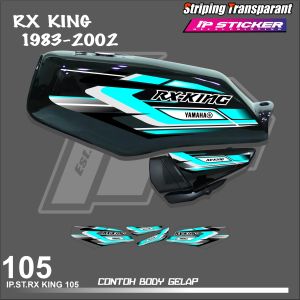 RX KING 1983-2002 (COD) STIKER STRIPING MOTOR YAMAHA RX KING - STIKER LIST GRAFIK SIMPLE WARNA VARIASI DESAIN RACING HOLOGRAM DAN TRANSPARAN BISA COD IP.KODE 105