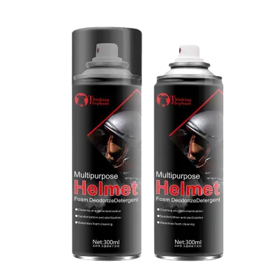 300ML Helmet Foam Cleaner Pembersih Helm Kaca Visor Foam Pembersih Helm Menghilangkan Bau Helm