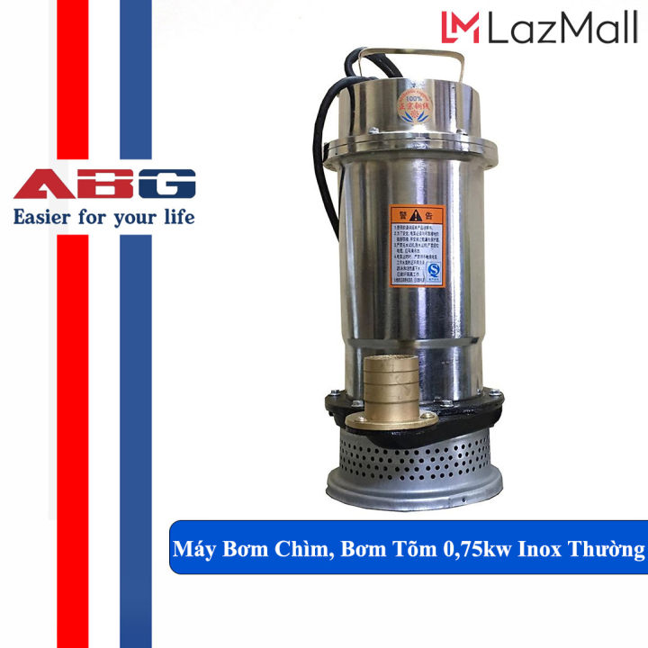 Máy Bơm Chìm Bơm Tõm Giếng Khoan 0,75kw Inox Thường Loại Hút Nước Sạch ...