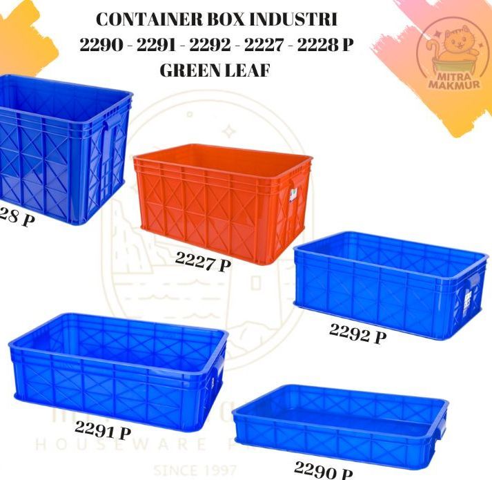 Container Box Greenleaf GREEN LEAF - CONTAINER BOX INDUSTRI 2290 - 2291 - 2292 - 2227 - 2228 P ...