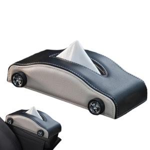 Car Shape Tissue Box Living Room Tissue Cover Decorative Heat-resistant Tissue Dispenser For Bathroom Anti-Moisture Interior