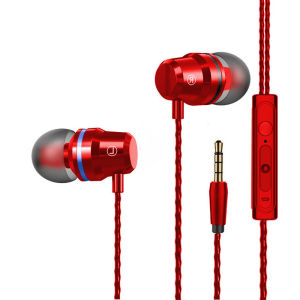CoAce G2 Wired Earbuds Aux 3.5mm In Ear Earphone Earpieces With Mic Stereo Headset For Samsung Xiaomi Huawei Computer