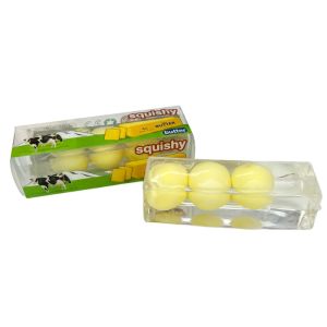 MAOMEI Âm thanh giòn tan Đồ chơi squishy hình que bơ Lớp phủ sáp Giảm lo âu Đồ chơi bóp hình que bơ Di động Thoải mái Thanh bơ TPR Đồ chơi để bàn làm việc
