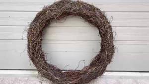 Vòng nguyệt quế - đường kính 25cm đến 30cm - Cây giả hoa lụa Decor trang trí nhà cửa