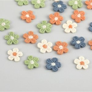 UTM63 Cute Mini Handmade Sewing Accessories Hair Clips Decoration Crafts Patches Badge Appliques Headwear