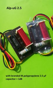 1 pair UPGRADED version with tune up passive in-line 12dB crossover network(special for Alpine and Pioneer tweeter)