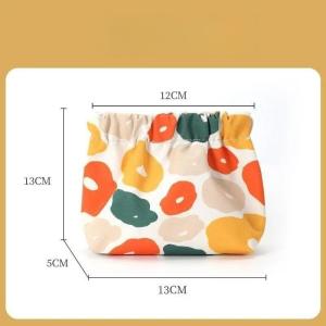 Mini Shrapnel Printed Lipstick Purses Storage Bag Keys Coins Makeup Bag Small Pouch Coin Holders