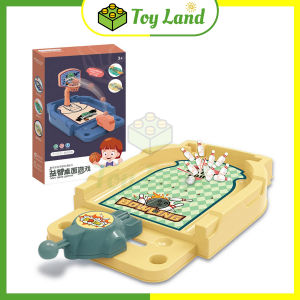 Đồ Chơi Boardgame Đối Kháng Bowling 10 Ki Chai Hấp Dẫn Trò Chơi Trẻ Em Giải Trí Game Tương Tác