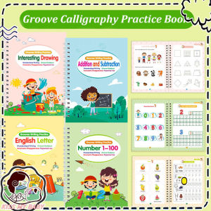 English Copy Book Pen Magic Copy Book Practice Copybook Kids Practice Book Magic Word Book
