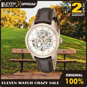 [Promo] Jam Tangan Wanita FS ME 3078 / ME3078 Townsman Analog Display Automatic Self Wind Brown Original Garansi 2 Tahun [✔COD][100% Authentic]