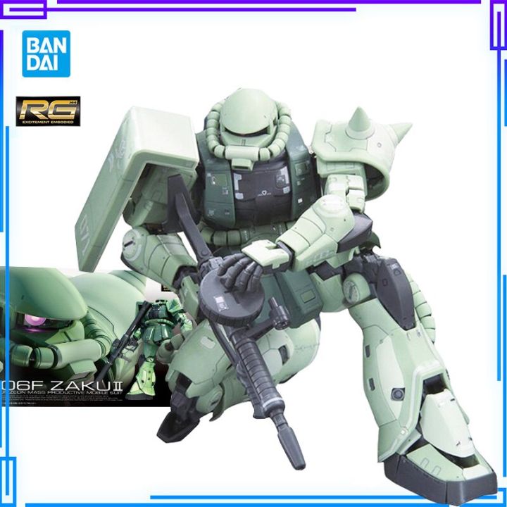 Zeon Rg 【100% ORIGINAL】Mobile Suit Gundam Zaku Model Kits Zeon Bandai Original ...