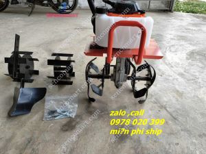 Máy xới đất đủ bộ xới rạnh rãnh