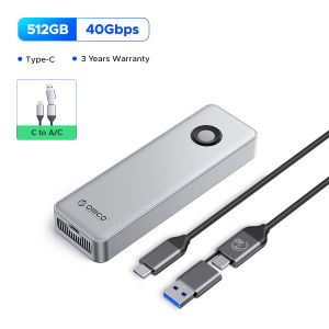 ORICO RGB Mobile Solid State Drive USB4 Gaming Portable SSD Rapid Loading Enhanced Gaming Experience Powerful Heat Dissipation RGB Gaming Ambient Light