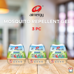 Airnergy Mosquito Repellent Gel 180g | Natural Non-Toxic Indoor Outdoor