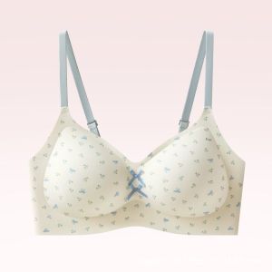 YZLong Cute-style Seamless Bra with Lift and Anti-sag Design for Comfortable Wear