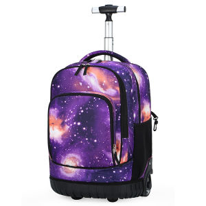 Middle School Students Trolley  Bag Travel Backpack  Grades 5-9  Back Drag Integrated Design Boy Traval Bag