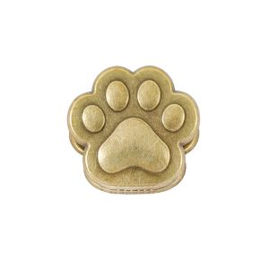 WOODP Zinc Alloy Cat Paw Clip Creative Cute Bill Note Storage Clip Letter File Clamps Bronze Book Page Marking Clip Office School Supplies