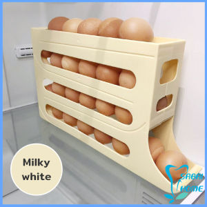 Easy กล่องเก็บไข่ในตู้เย็น ความจุขนาดใหญ่ Egg Holder