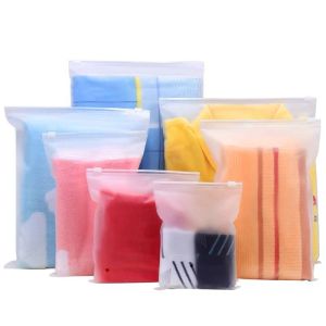 Zipper Bag Plastic Zip Bag Packaging Bag Travel Clothes Organizer Storage Bag