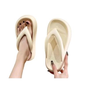 [Free Shipping] High-Looking Thick-Soled Height-Increasing Non-Slip Flip-Flops With Cute Big-Eye Design Lightweight And Odor-Resistant WomenS Sandals