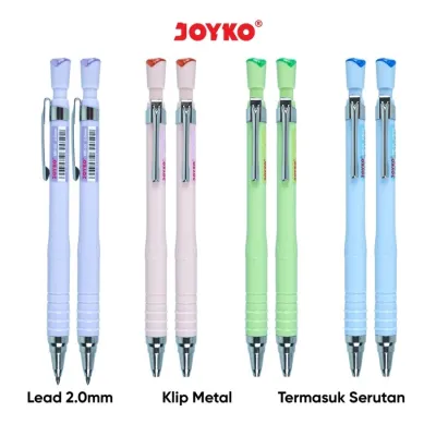(1pcs) Mechanical Pencil Pensil Mekanik Joyko MP-53 2.0 mm