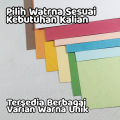 (ISI 10) Kertas Karton Buffalo F4 A4 200 Gram / Bufalo / Karton Tekstur High Quality 200 Gsm. 