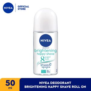 Nivea Roll On Deodorant Wanita Glowing 0% Alkohol Wangi Formula Pencerah | BPOM