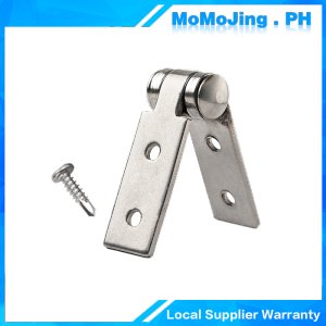 Stainless Steel Hinge Folding Hinge Frameless Balcony Window Hinge 4 Hole/6 Hole