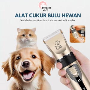 Alat Cukur Bulu Kucing - Pet Razor - Pet Clipper - Alat Cukur Bulu Anjing - Pencukur Bulu Kucing - Pet Clipper Grooming Hewan - Pemangkas Rambut Kucing Anjing - Set Pemotong Rambut Anabul