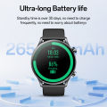 Aolon GTR3 นาฬิกาอัจฉริยะ 1.43'' จอ AMOLED HD แบบเปิดตลอดเวลา รับสาย WhatsApp เครื่องตรวจสอบอัตราการเต้นของหัวใจ 110+ โหมดกีฬา ระดับกันน้ำ แบตเตอรี่ใช้งาน 120 ชั่วโมง. 