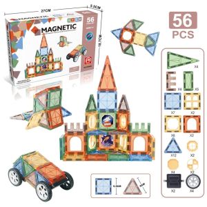 Magnetic Building Blocks Toys Big Size Magnetic Tiles Puzzle Toys Early Educational Toys For Baby