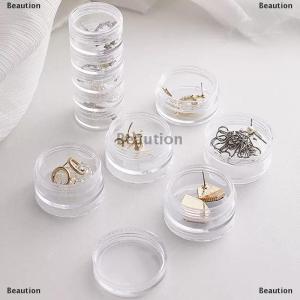 [COD] Beaution 5-layer Jewelry Storage Box Makeup Storage Rack Bracelet Earring Round Plastic Organizer Boxes Holder Button Zip Head Storage