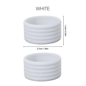 2Pcs Cincin Raket Tenis Black / Tennis Racket Rubber Ring / Ring Karet Stretch Ring / Karet Gelang Penahan Grip Tenis