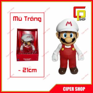 Mô hình Mario Mũ Trắng - Figure Mario mũ trắng