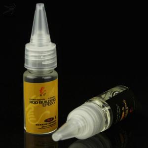 DP🔊🔥🔥🔥 2pcs คันเบ็ดกาวตกปลาแท่งอีพ็อกซี่เรซิ่น AB กาวโปร่งใสสำหรับ Twine Fishing rods อุปกรณ์เสริมตกปลาแท่งสี