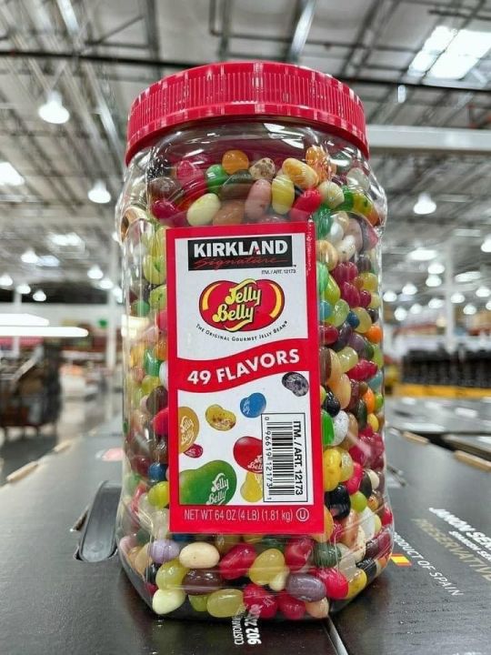 Kẹo trái cây Kirkland Signature Jelly Belly 49 Flavors date T11/2023