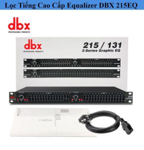 Bộ Lọc Xì DBX 215 - Thiết Bị Lọc Âm Thanh Cắt Tần Số Thừa Tăng Cường Tiếng Bass Lọc Tiếng Cực Hay- Loại Bỏ Tạp Âm.