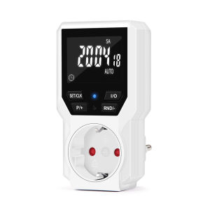 16A 3680W Digital Timer Output Smart Timer Socket Timing Controller Programmable Countdown Time Switch Energy Saving EU Plug