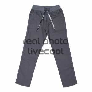 CELANA CHINOS PANJANG PINGGANG ELASTIS KARET BAHAN MELAR JAHITAN DOBEL SIZE 27-44