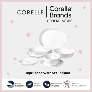 CORELLE 18pc Dinnerware Set - Sakura