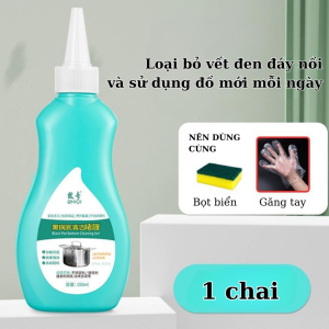 Gel Tẩy Vết Cháy Đen Đáy Nồi Tẩy Cặn Đen Đáy Nồi Inox Nồi Sắt Nồi Gang Lò Nướng Vỉ Nướng... Tẩy Xoong Nồi Cháy Đen Siêu Sạch Khang Đức
