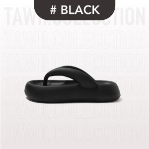 AB New fashion candy flip flop beach slippers for women Korean slippers Summer slides Thick bottom Soft and comfortable Womens Flip Flop Slides beach sandals